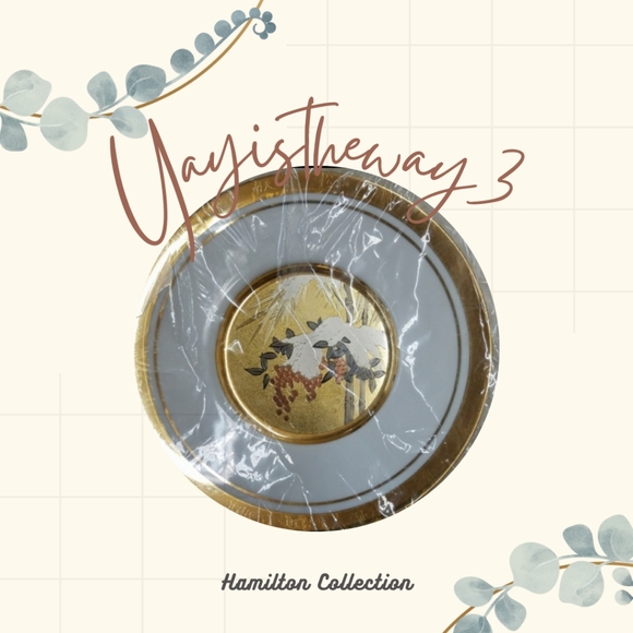 Other Japanese Floral Calendar Plates Poshmark